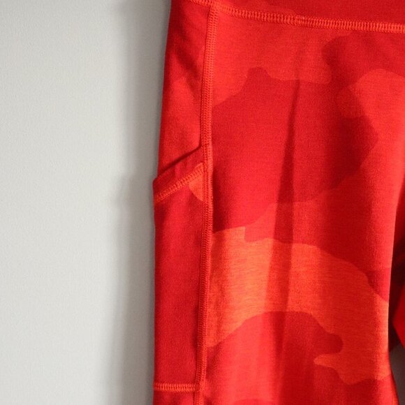 OFFLINE by Aerie The Hugger Women's M Orange High Rise Stretch Pocket Leggings - Picture 5 of 14